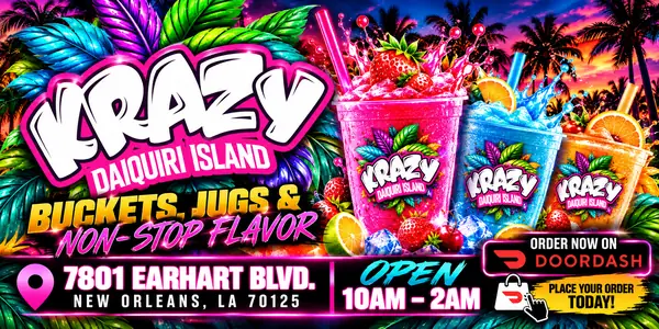 Krazy Daiquiri Island on DoorDash promo