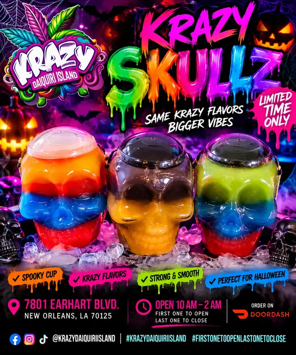 Krazy Skullz drink promo